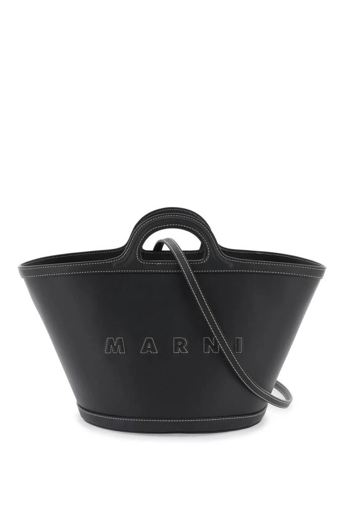 Marni Leather Small Tropicalia Bucket Bag 1