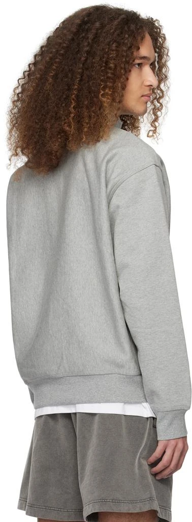 Carhartt Work In Progress Gray American Script Sweatshirt 3