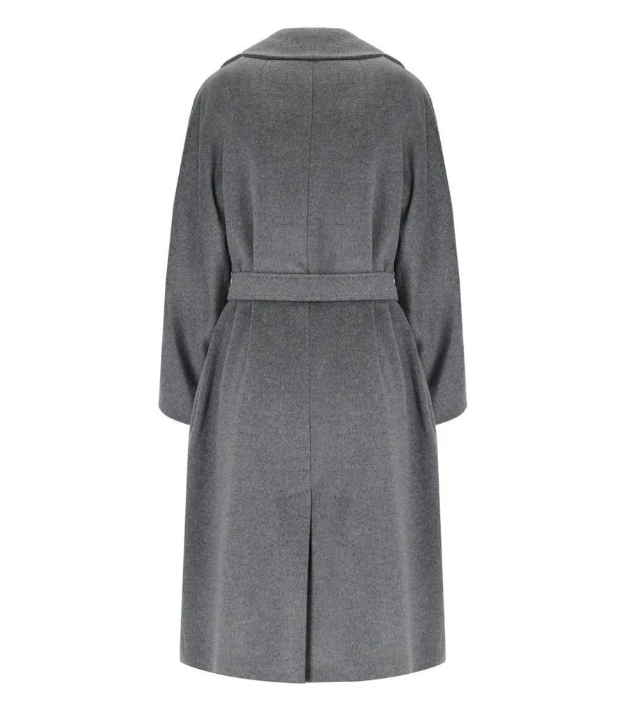 Weekend Max Mara Weekend Max Mara Resina Grey Belted Coat 5