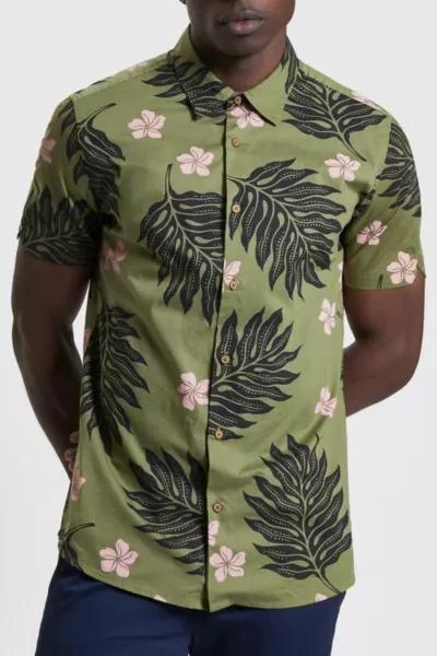 Ben Sherman Ben Sherman Botanical Print Button Down Shirt 3