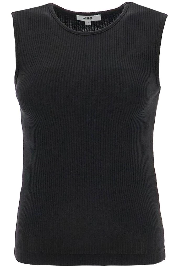AGOLDE ribbed Binx Tank 1