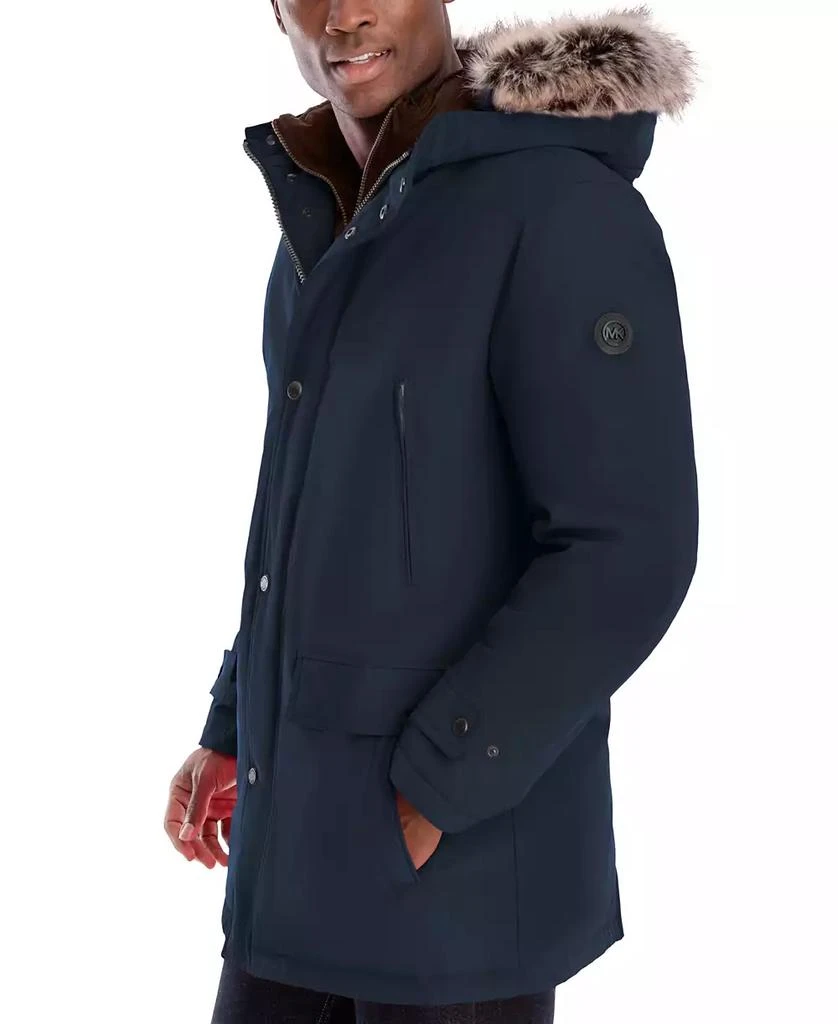 Michael Kors Michael Kors Men's Hooded Bib Snorkel Parka, Created for Macy's 2