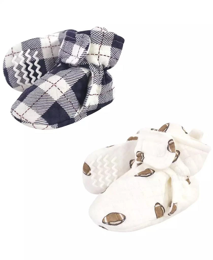 Hudson Quilted Booties Two Pack