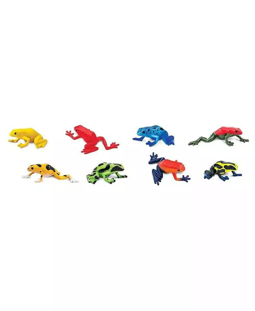 Safari Ltd. Poison Dart Frogs TOOB – 8-Piece Miniature Frog Figurine Set 2
