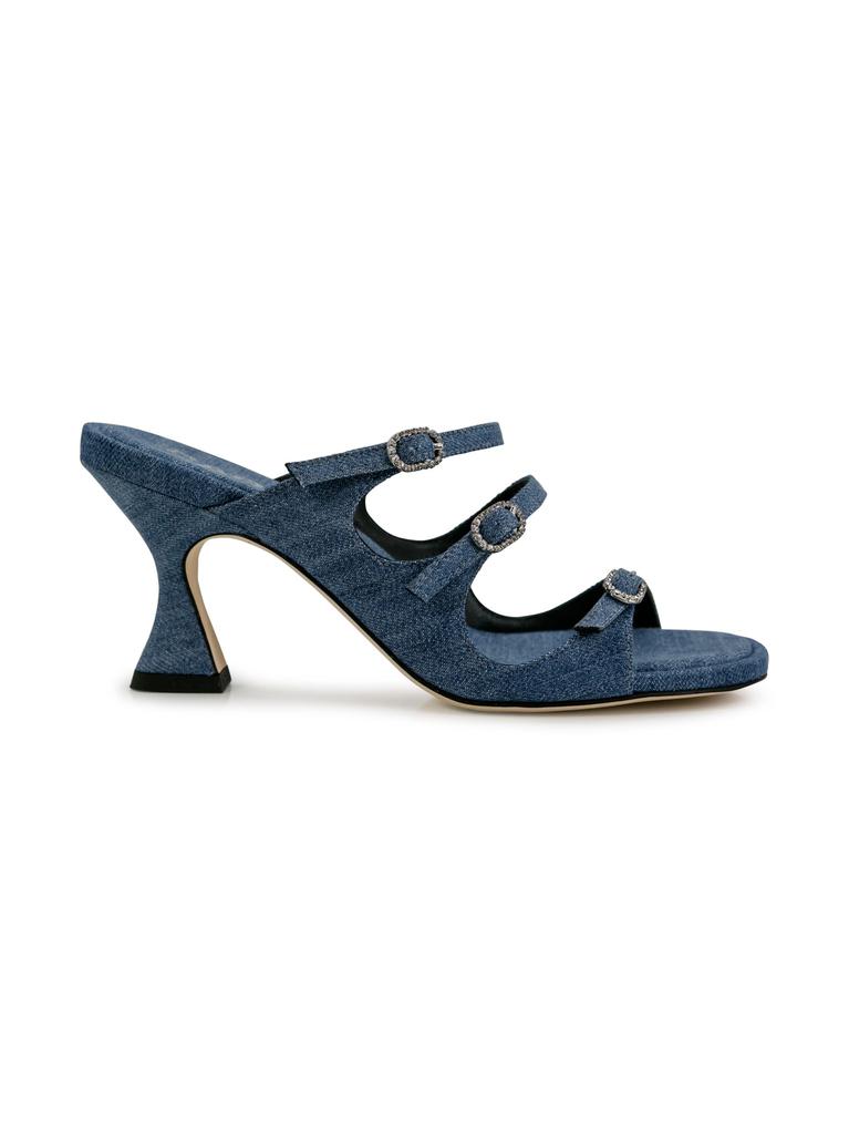 Carel Kitty 20mm Denim Mules - Slippers - BeyondStyle