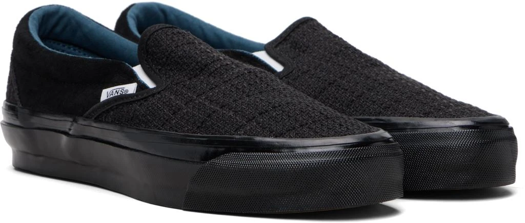 Vans Black Premium Classic Slip-On Sneakers 4