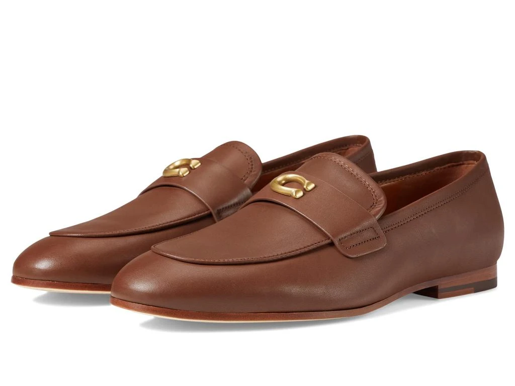 Coach Sculpt C Leather Loafer - Business Casual Shoes  display picture 2