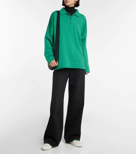The Row Marley suede-paneled leather sneakers 2