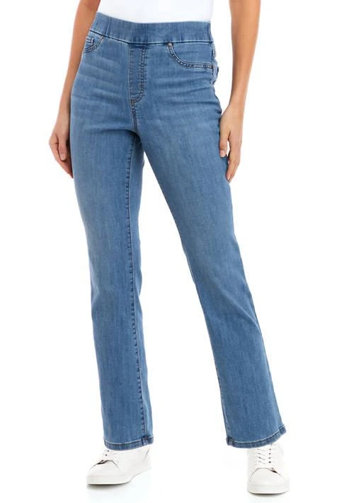 Kim Rogers® Rogers Womens Pull On Denim Jeans   Short 1