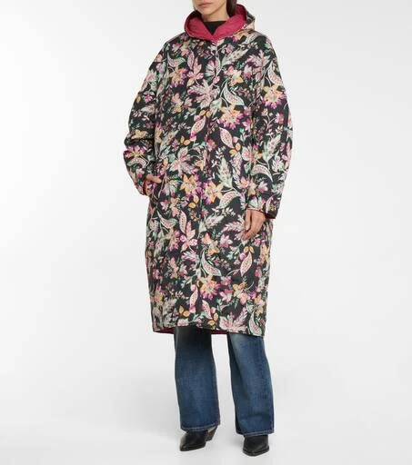 Isabel Marant Dean reversible floral raincoat 6