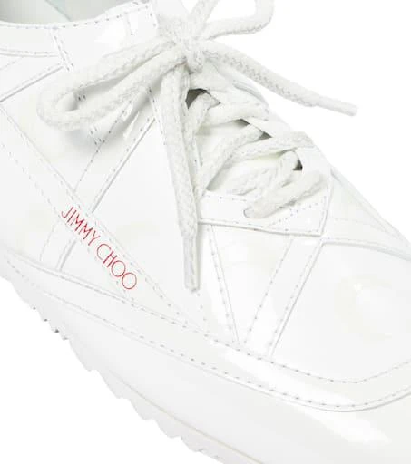 Jimmy Choo x Marine Serre leather sneakers 6