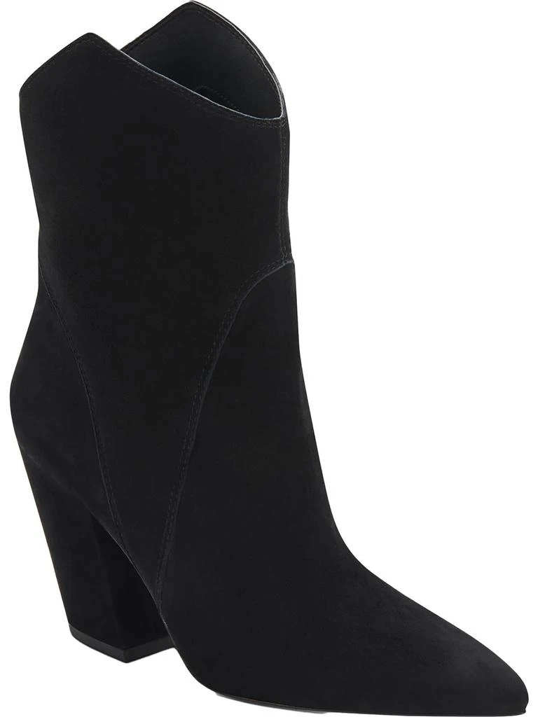 Dolce Vita Nestly Womens Suede Pointed Toe Mid-Calf Boots 1