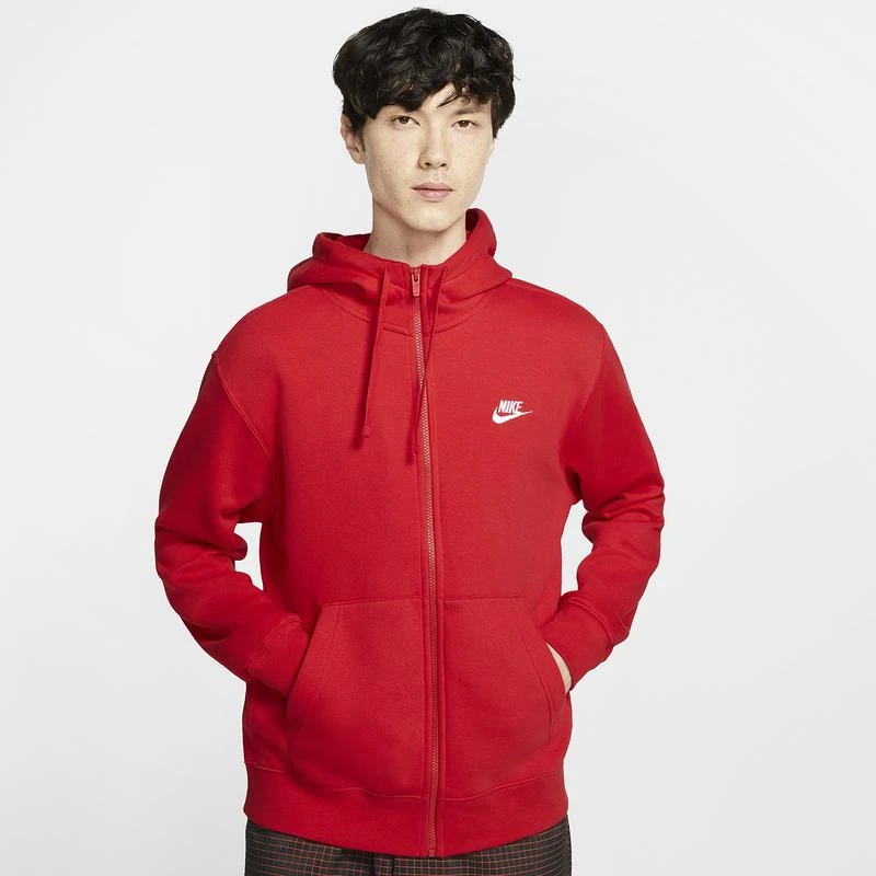NIKE Nike Club Full-Zip Hoodie - Men's 1