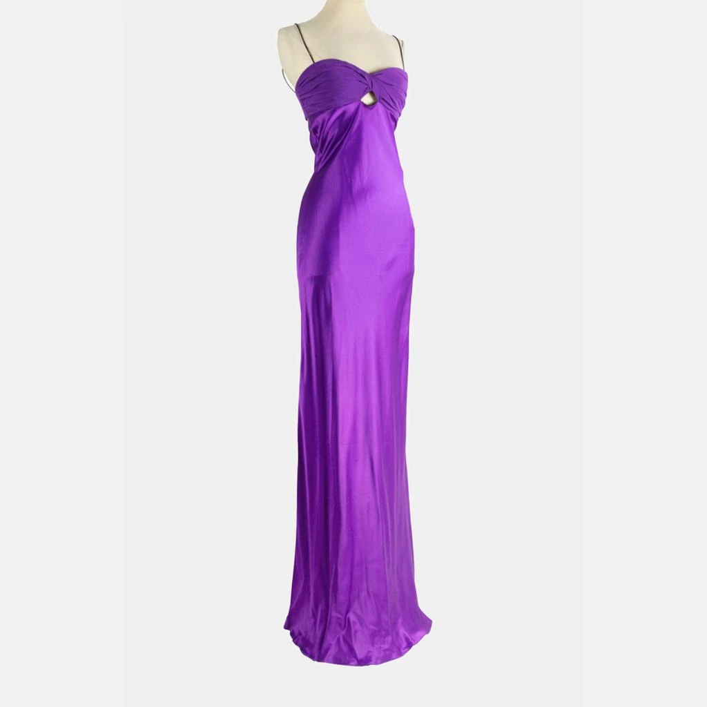 Alessandra Rich Alessandra Rich Purple Women's Long Dress S - Dresses &  Skirts - Free Shipping - BeyondStyle