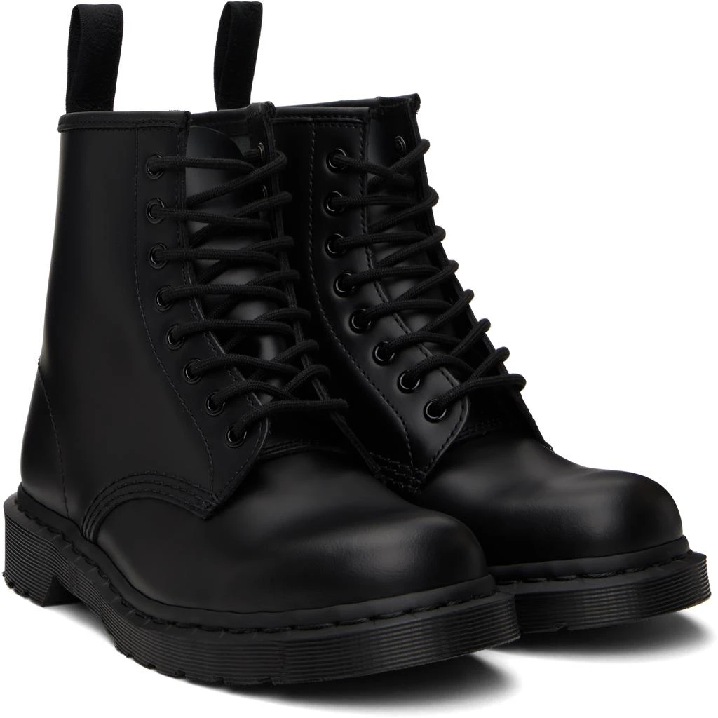Dr. Martens Black 1460 Mono Smooth Leather Boots 4
