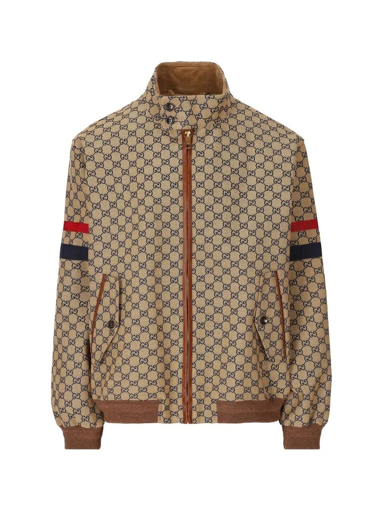 Gucci Gucci GG Zipped Bomber Jacket 1