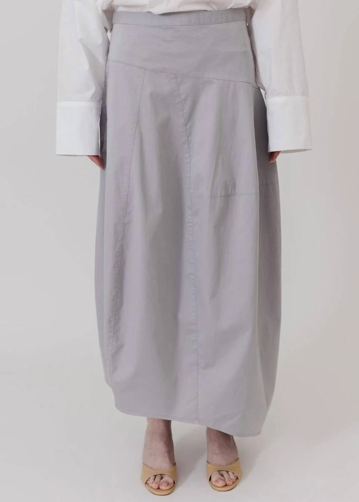 Tibi Tibi - Silky Cotton Asymmetrical Balloon Skirt 2