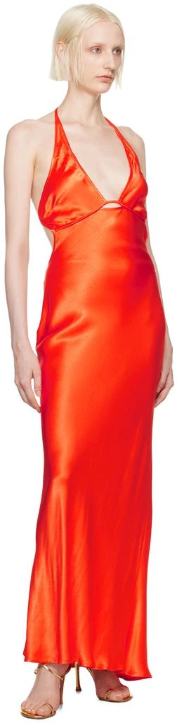Bec & Bridge Orange Zariah Maxi Dress 4