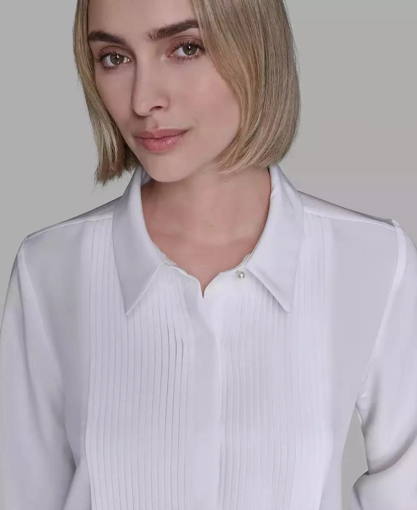 Karl Lagerfeld Paris Women's Long Sleeve Top 5