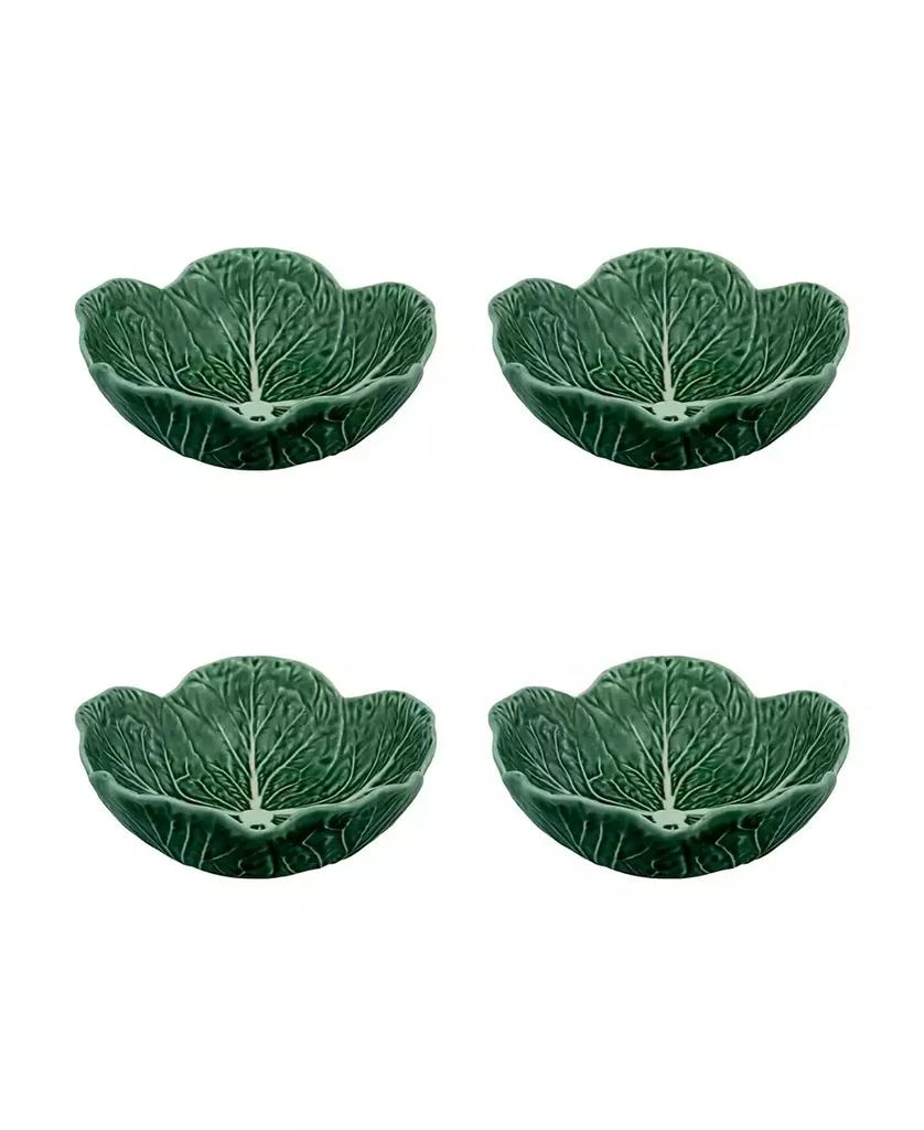 Bordallo Pinheiro Cabbage Cereal Bowls, Set of 4