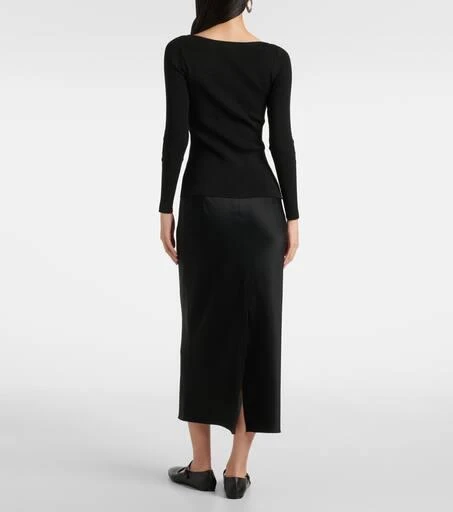 Max Mara Leisure Ondina lamé top 3