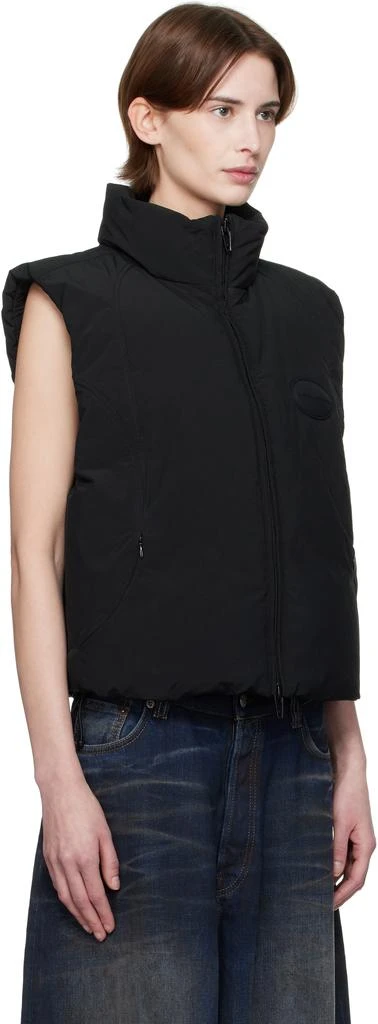 Alexander Wang Black Logo Patch Down Vest 2