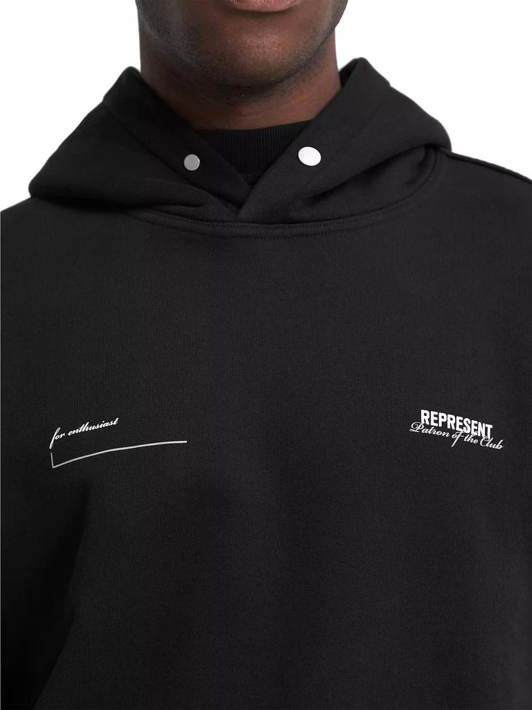 Represent Patron Of The Club Cotton Hoodie 7
