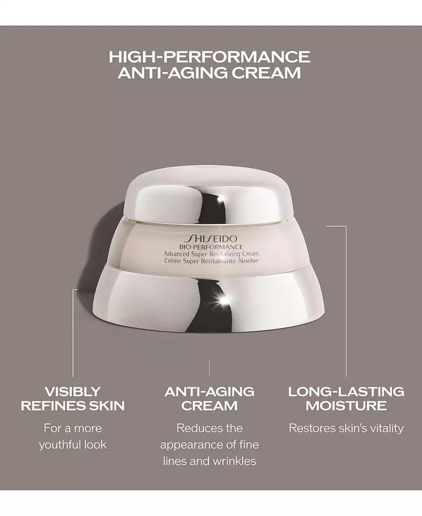 Shiseido Bio-Performance Advanced Super Revitalizing Cream, 2.6 oz 7