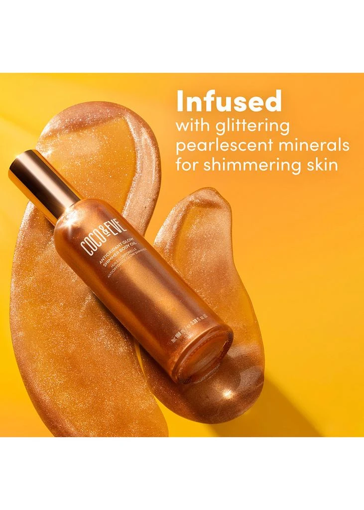COCO AND EVE Antioxidant Glow Shimmer Body Oil 100ml 5