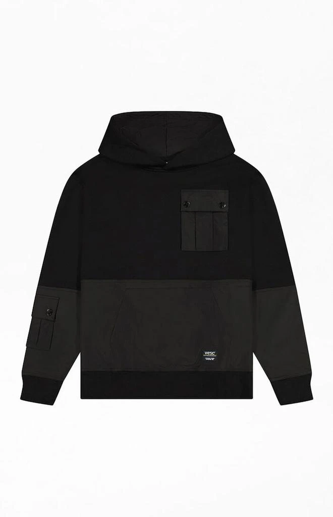 WeSC 90's Mike Utility Color Block Nylon Mix Hoodie 1