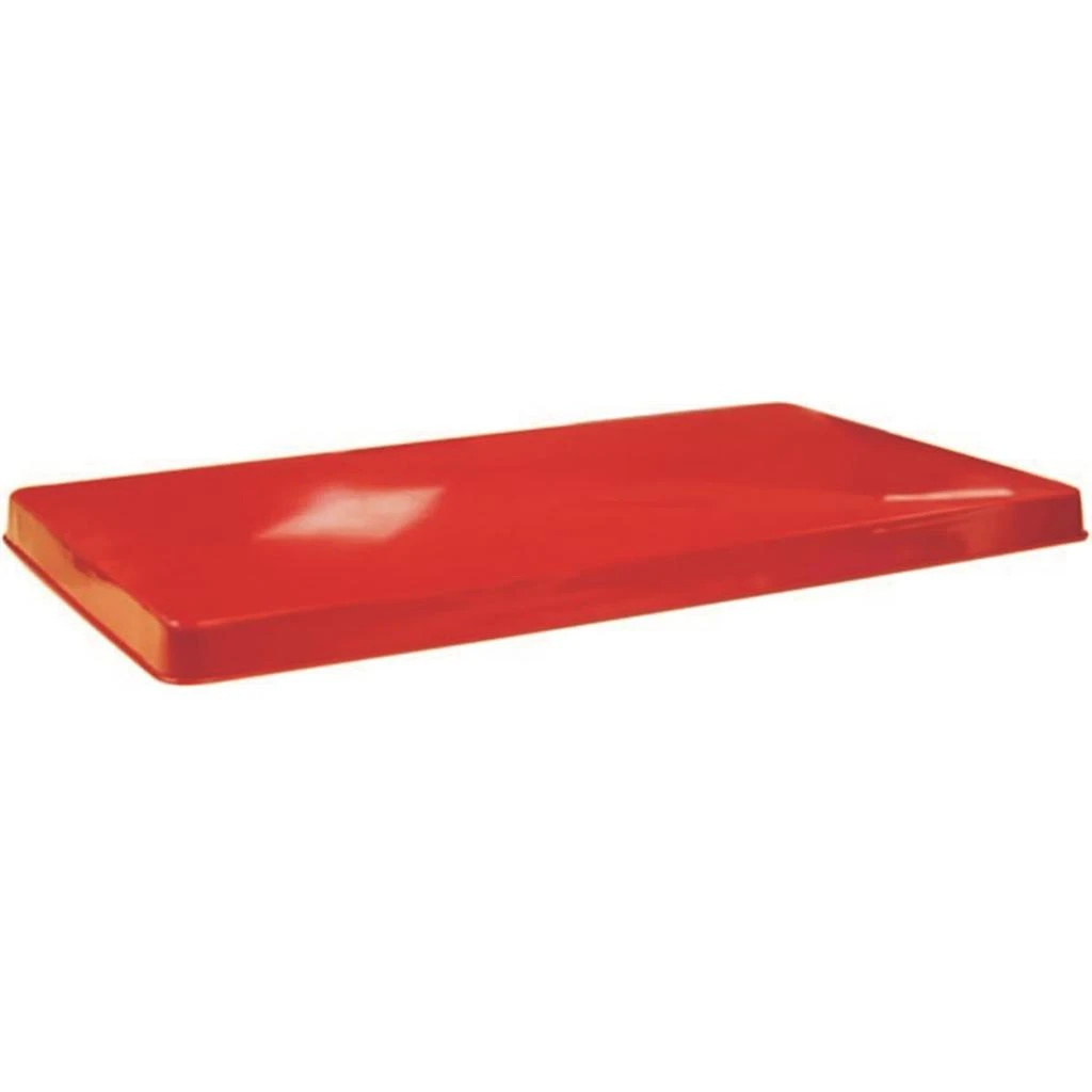 Reston Lloyd R-600-R Gas Rectangular Tin Burner Cover Set 2  Red 1