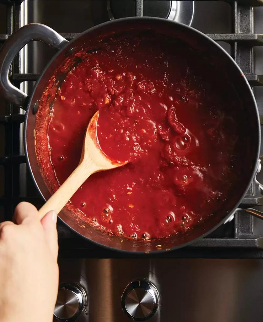 Rachael Ray Cook + Create Hard Anodized Nonstick Saucier with Lid and Helper Handle, 4.5 Quart 3