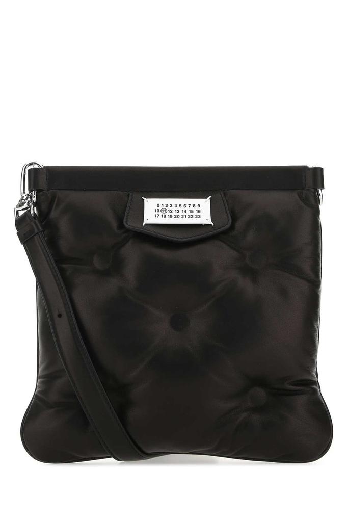 【関税&送料込】Maison Margiela Black Leather Crossbody Bag Leather crossbody bag Maison Martin Margiela Black in