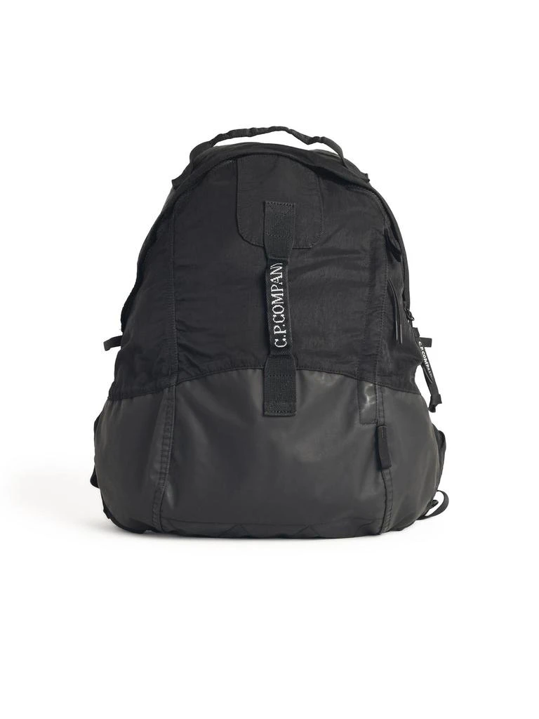 C.P. Company Black Polyamide Backpack 1