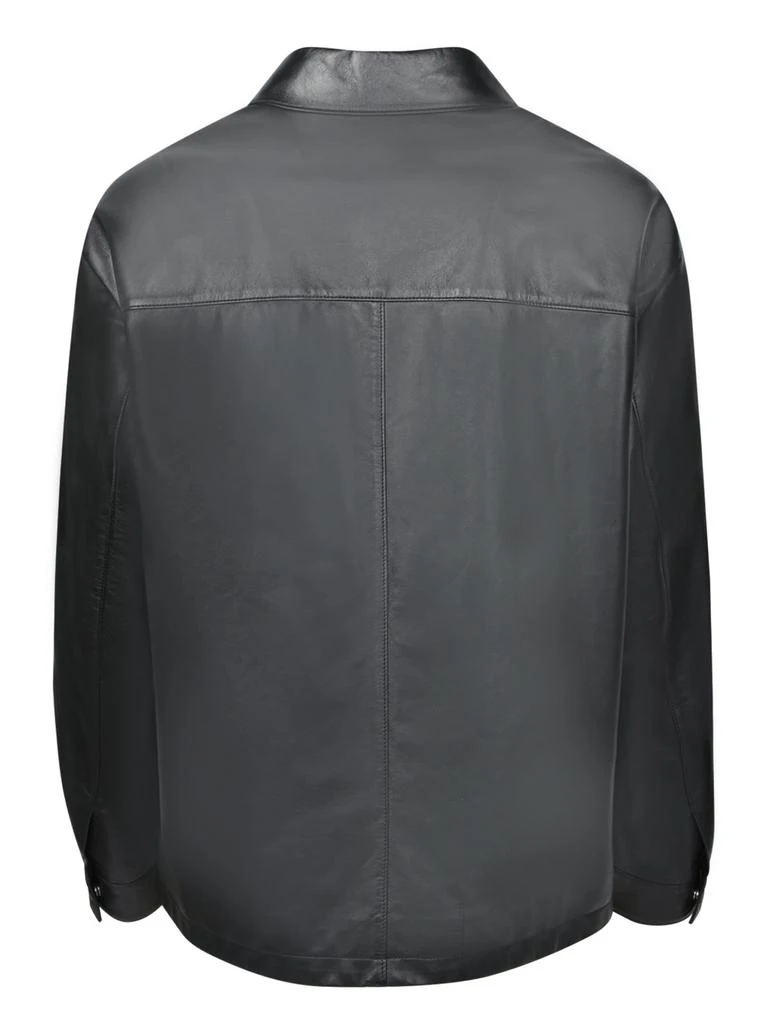 Prada Prada Triangle-Logo Button-Up Shirt 2