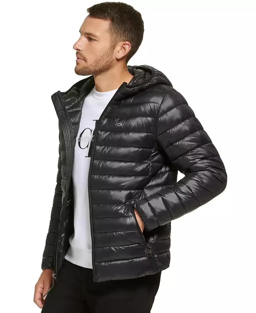 Calvin Klein Men's Hooded & Quilted Packable Jacket 3