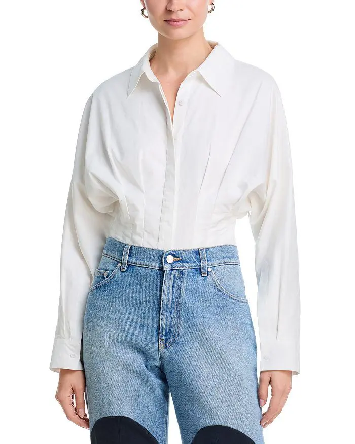 SIMKHAI Cleriys Dolman Bodysuit