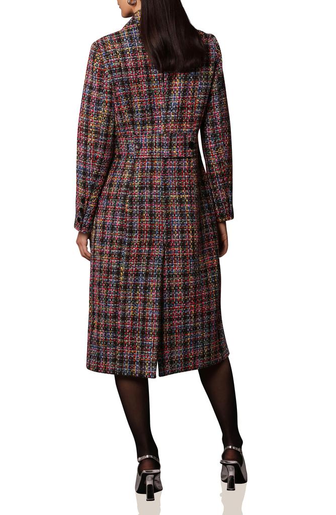 Avec Les Filles Tweed Longline Coat