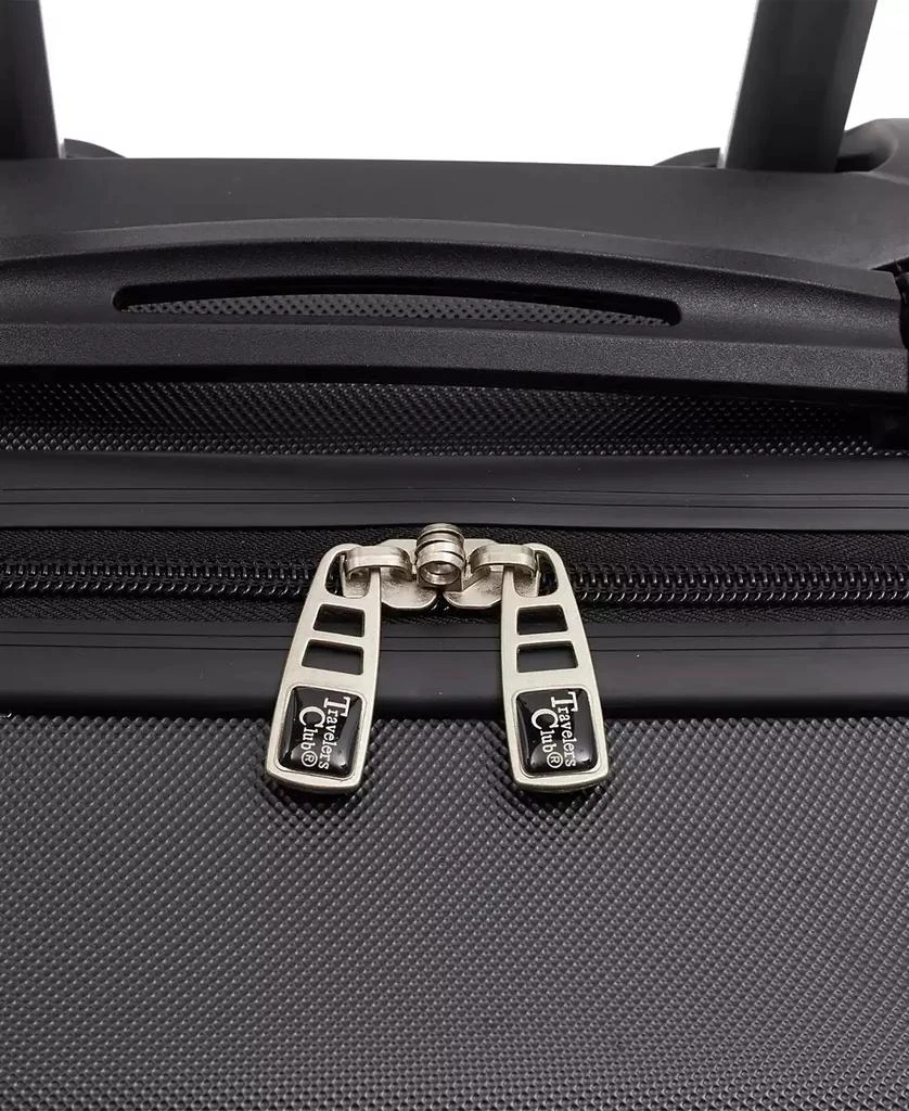 Travelers Club Harper Collection 2 Piece Rolling Hardside Luggage Set 14