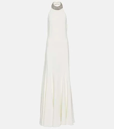 Stella McCartney Bridal embellished halterneck gown 1