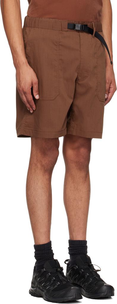 NANGA Brown Field Shorts