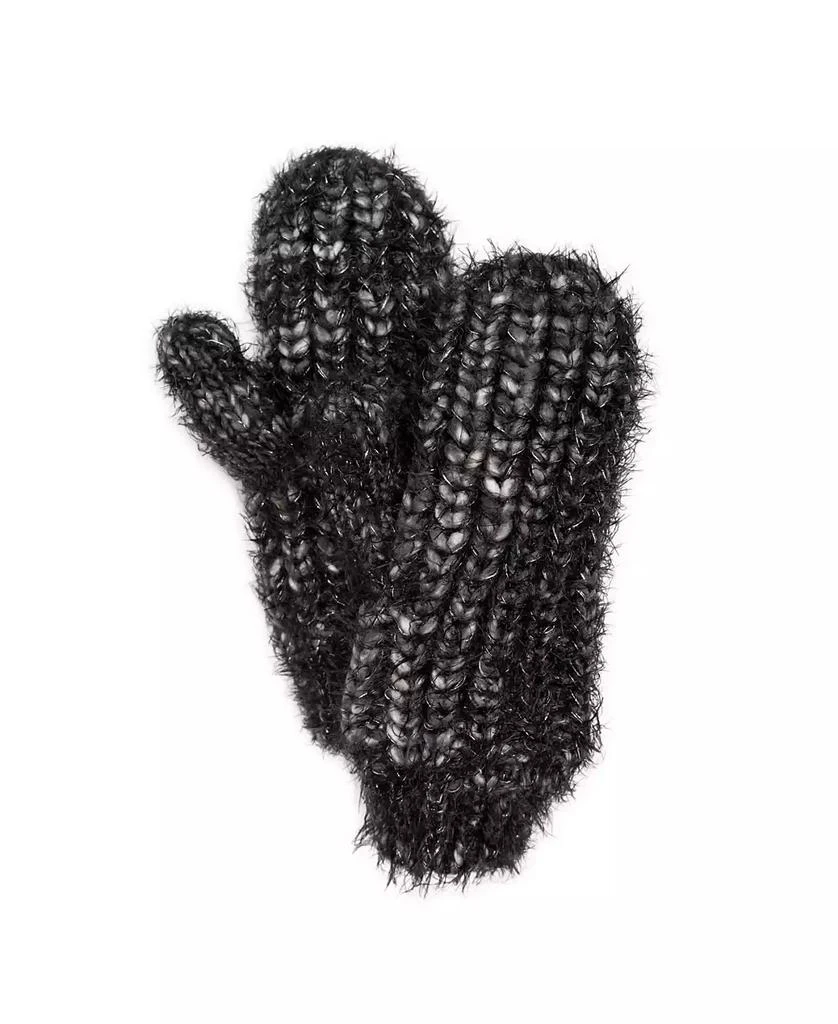 MUK LUKS Women's Chunky Space Dye Eyelash Mitten 1