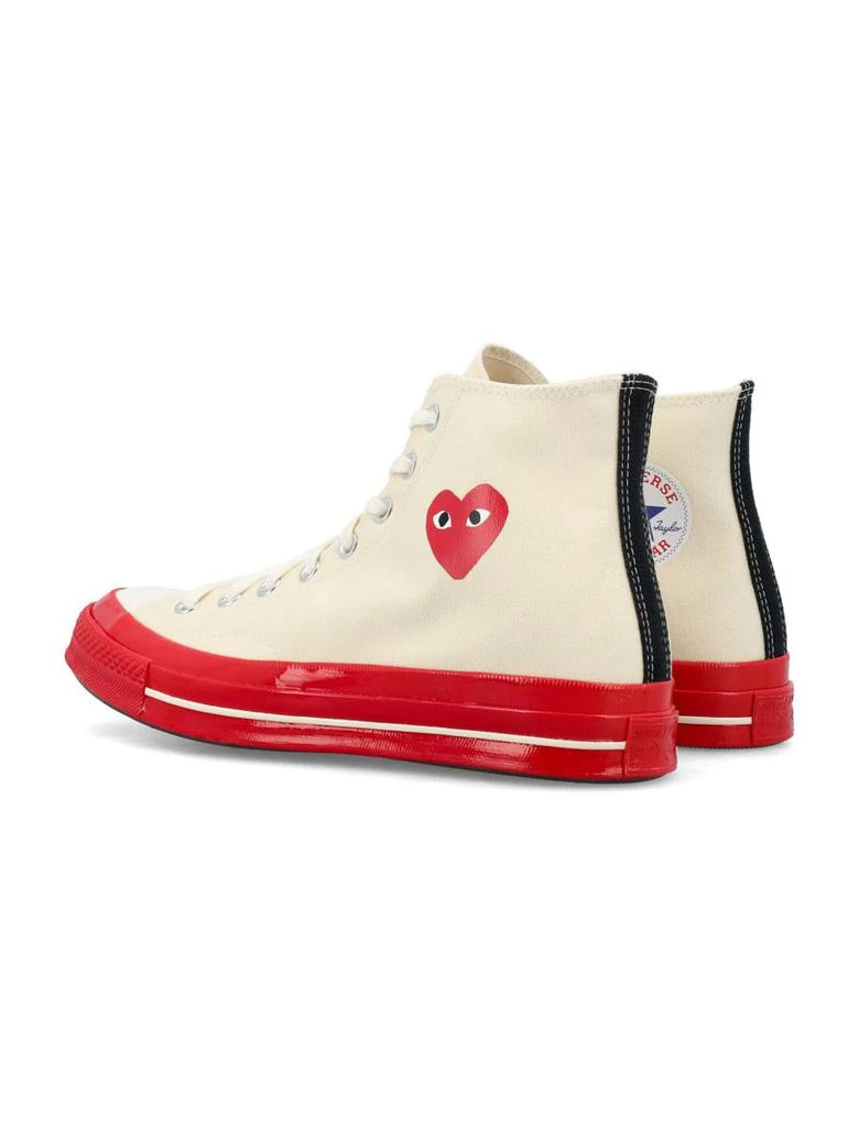 Comme Des Garçons Play X Converse Comme Des Garçons Play X Converse Chuck 70 Cdg High Red Sole 4