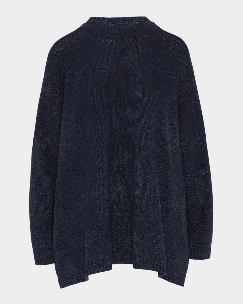 Eskandar 34 Width Round Neck Sweater (Mid Plus) 1