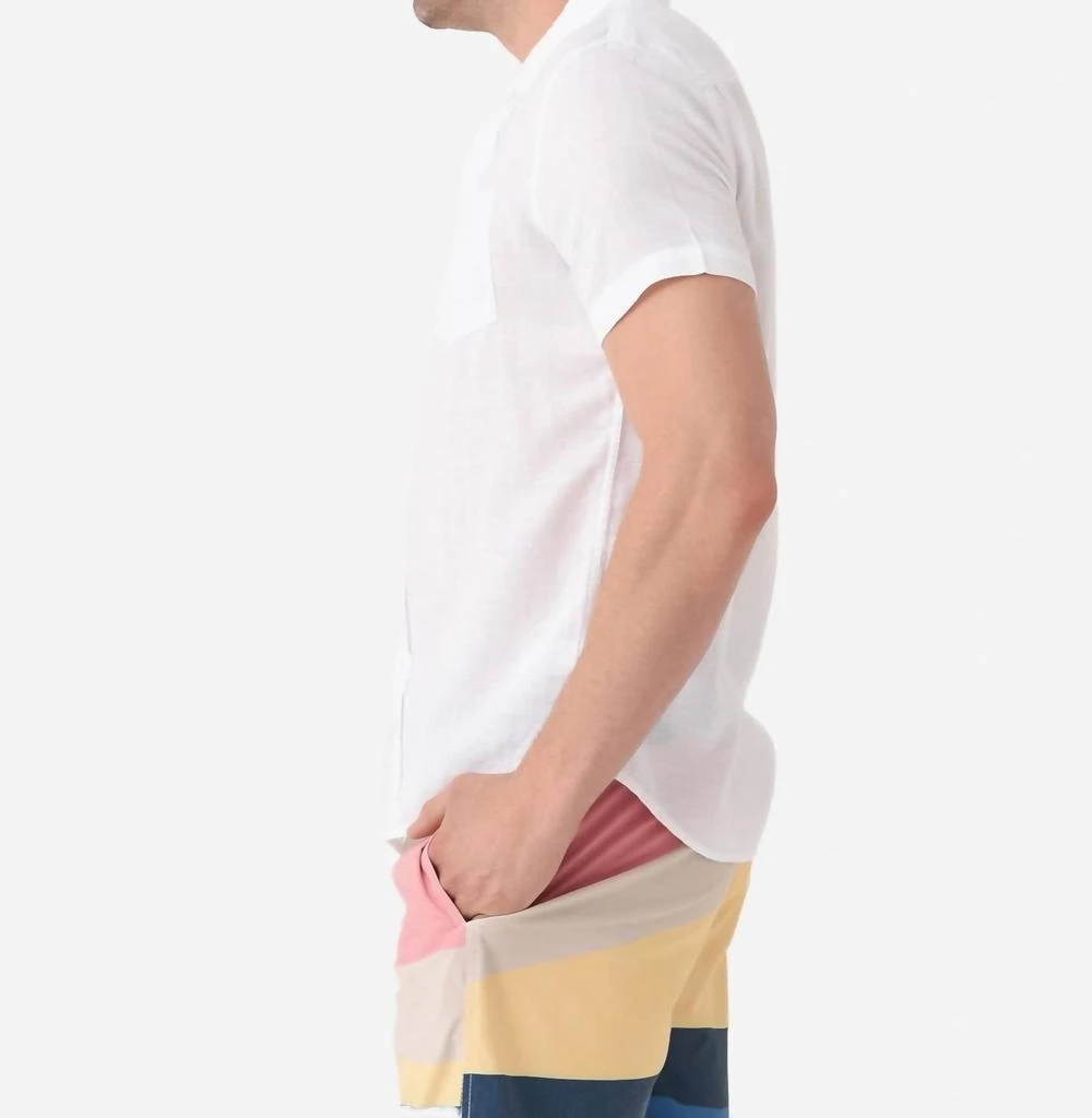 Rails Fairfax Button-Down Shirt In White 2