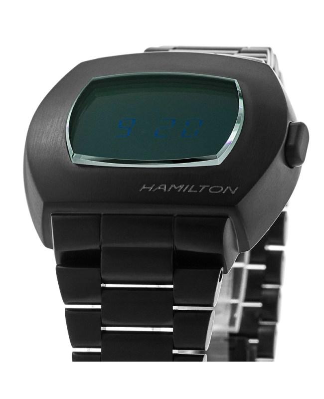 Hamilton Hamilton PSR Digital Quartz Black PVD Steel Men's Watch H52404131