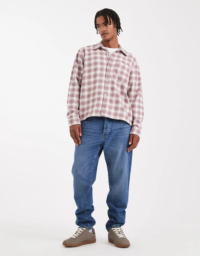 HOLLISTER Hollister long sleeve plaid flannel shirt in red - Shirts -  Compare Prices from 8+ Stores - BeyondStyle