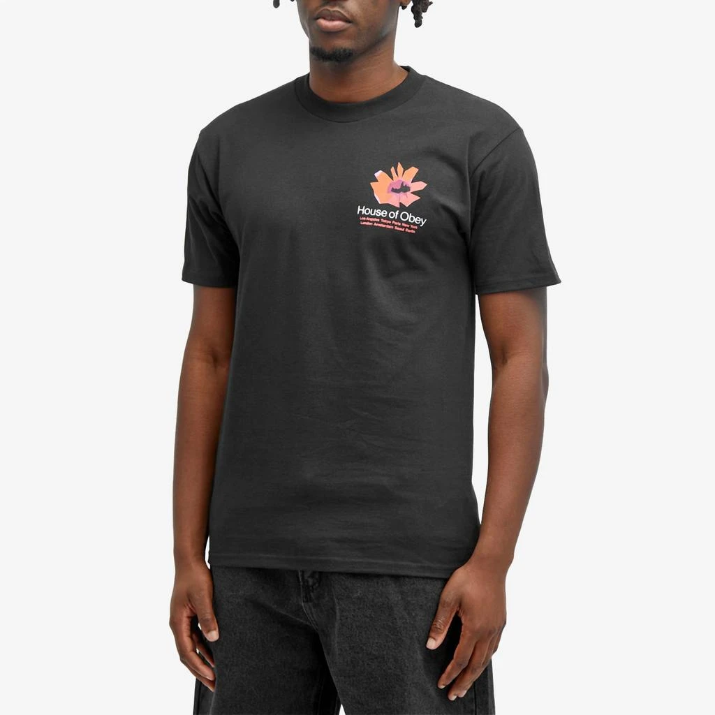 Obey Obey House of Obey Floral T-Shirt 2