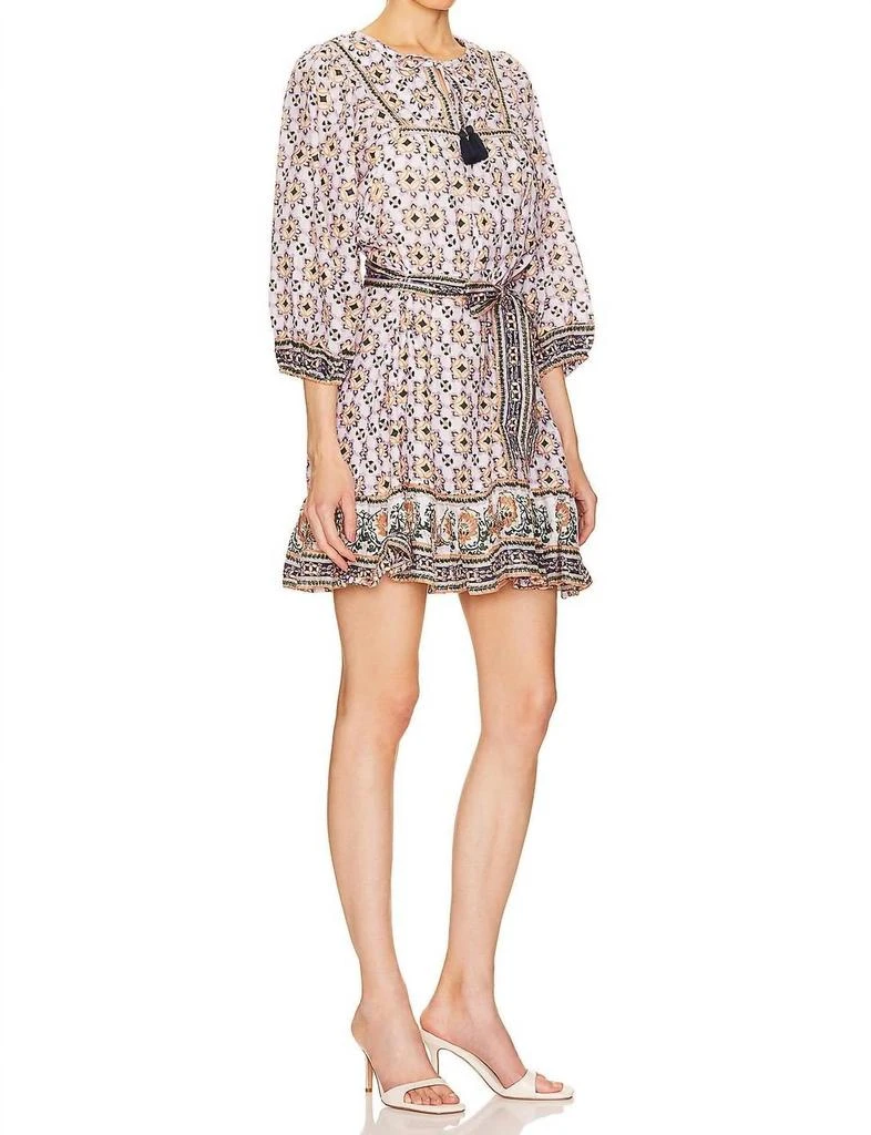 knee length dresses for ladies Cleobella Women's Giovanna Mini Dress, Marrakesh Print, Cotton | Size: Medium
