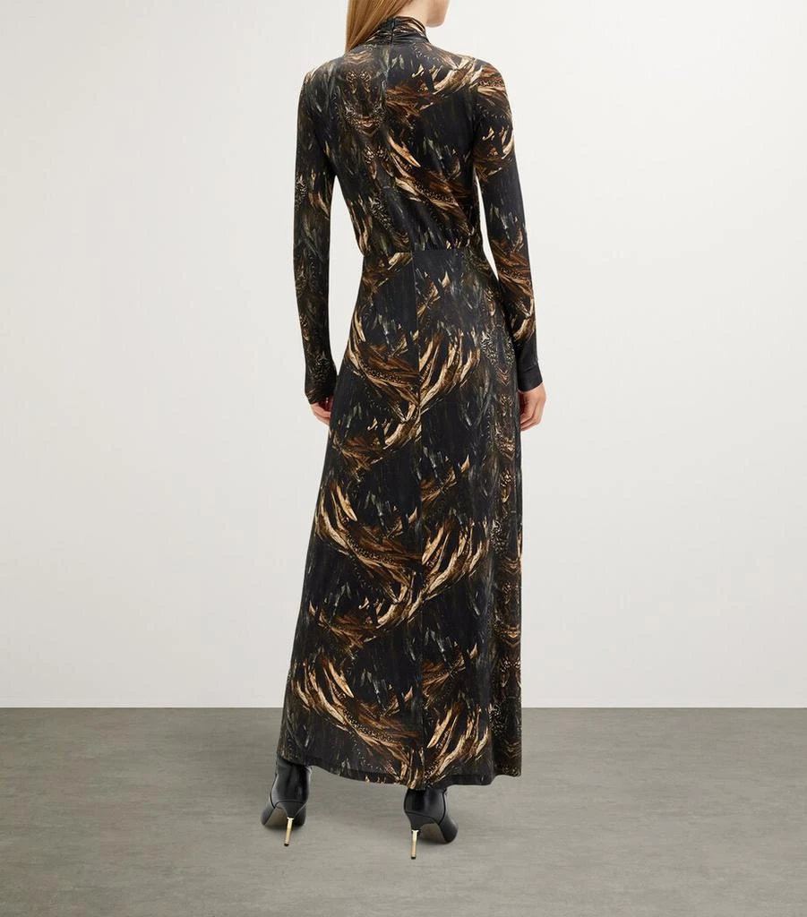 ALL SAINTS Printed Mina Maxi Dress 4
